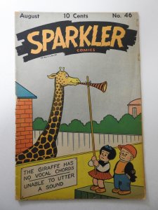 Sparkler Comics #46 (1945) GD+ Condition see description