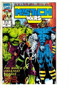 Lot Of 8 Marvel Comics Mutopia # 2 3 4 5 + Mys-Tech Wars # 1 2 3 4 CR44