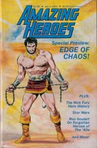 Amazing Heroes #26 FN ; Redbeard | Edge of Chaos