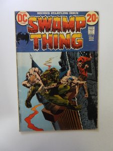 Swamp Thing #2 (1973) VG condition