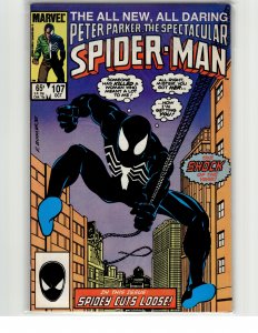 The Spectacular Spider-Man #107 (1985) Spider-Man [Key Issue]