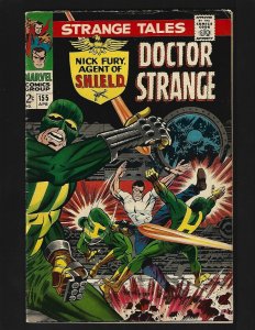 Strange Tales #155 FN+ Steranko Severin Nick Fury SHIELD Dr Strange Umar Clea
