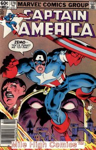 CAPTAIN AMERICA  (1968 Series)  (MARVEL) #278 NEWSSTAND Fine Comics Book