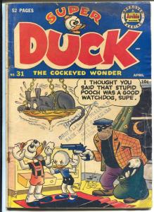 Superduck #31 1950-MLJ-Archie-Al Fagaly cover-Katy Keene-VG/FN