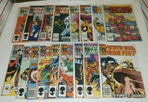 Power Man/Iron Fist #81-99,101-110,117-120,123 Luke Cage comic book lot of 34