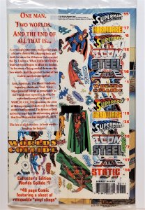 Worlds Collide #1 Enhanced cover - bagged (Jul 1994, DC) VF/NM  