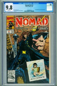 Nomad #1 1992 CGC 9.8 comic book Marvel Captain America 3938283024
