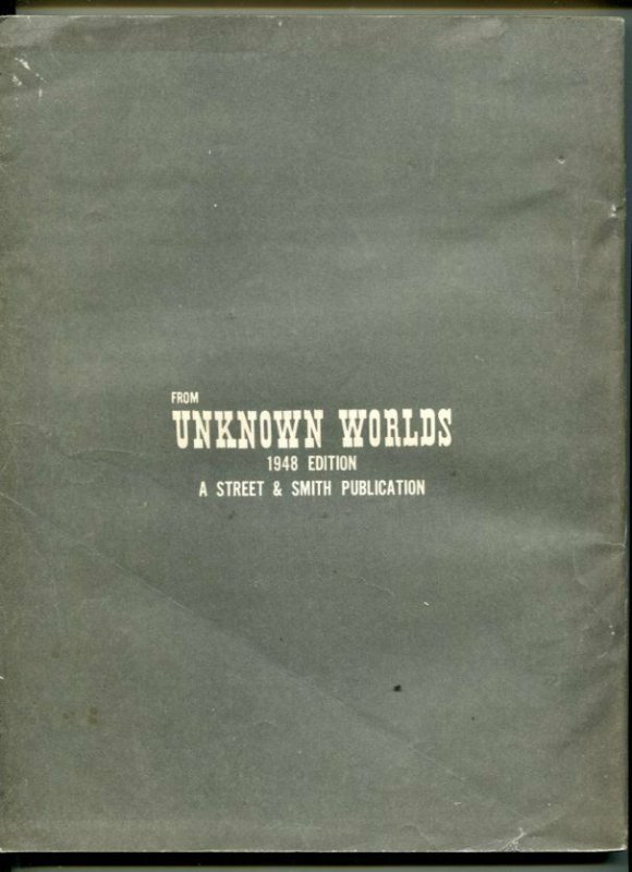 FROM UNKNOWN WORLDS-1948-CARTIER COVER-BLOCH-STURGEON-KUTTNER-fn/vf