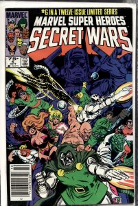 Marvel Super Heroes Secret Wars #6 (1984) Buckaroo Banzai [Key Issue]