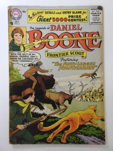 The Legends of Daniel Boone #8 (1956) Solid VG- Condition!