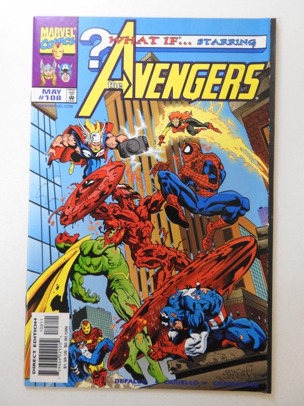 What If...? #108 (1998) 3rd Appearance of The Cosmic Carnage! NM- Condition!
