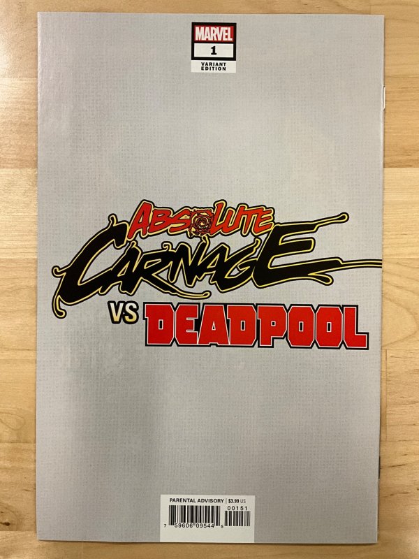 Absolute Carnage vs. Deadpool #1 Ferry Cover B (2019)