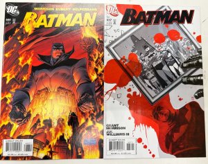 *Batman 663-667 Morrison, 1st Damian as Batman!  5 hg books
