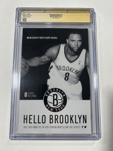 Thunderbolts 1 CGC 9.8 JSA 2013 Marvel Signed Skottie Young Authenticated