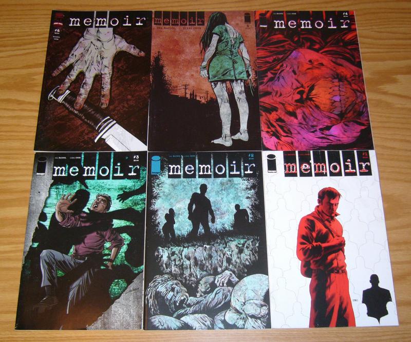 Memoir #1-6 VF/NM complete series - mystery & memory loss - ben mccool set lot