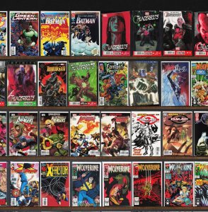 Huge Lot 140+ Comics with Wolverine, Thanos, The Mighty Avengers & More!