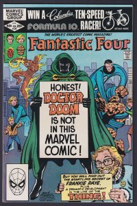 Fantastic Four #238 1982 Marvel Origin of Frankie Raye 9.4 Near Mint comic