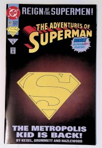 Adventures of Superman #501 Die-cut cover (Jun 1993, DC) VF
