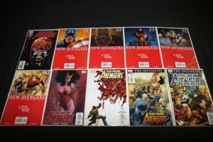 NEW AVENGERS 10-64 SET/LOT 55PC