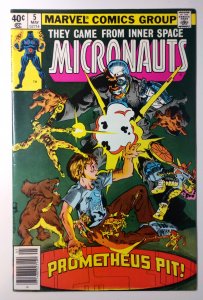 Micronauts #5 (8.0, 1979) 