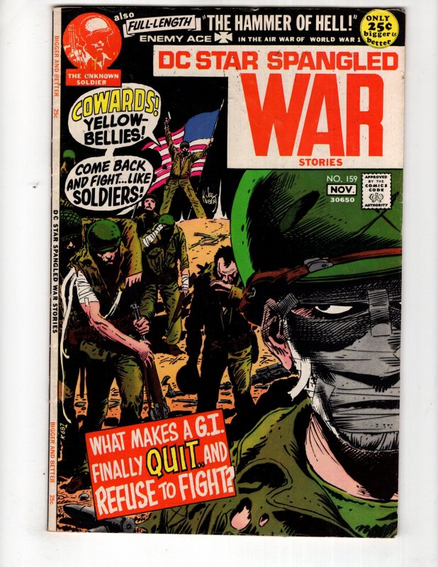 Star Spangled War Stories #159 (1971) Joe Kubert Bronze DC / ID#559