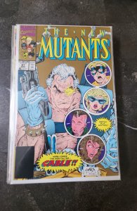The New Mutants #87 (1990) gold VARIANT
