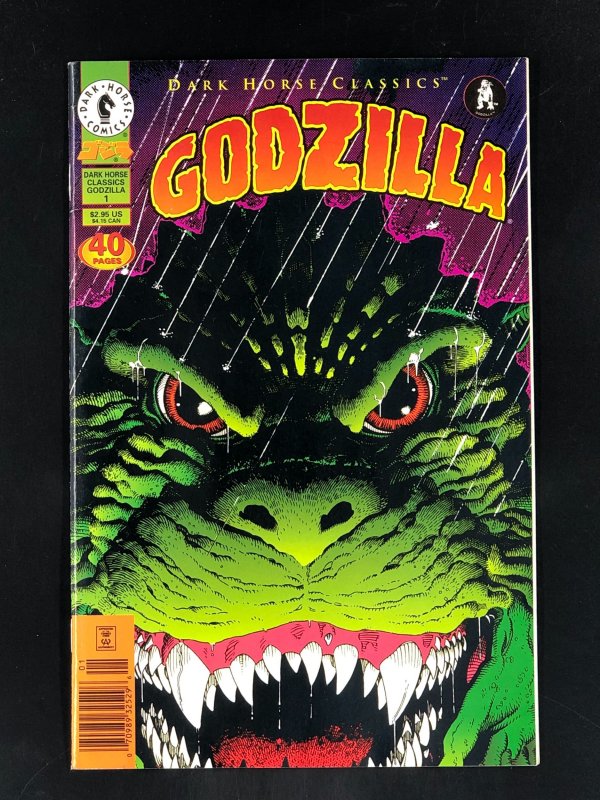 Dark Horse Classics Godzilla Color Special (1998) VF Art Adams One
