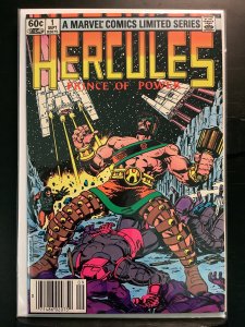 Hercules #1 Newsstand Edition (1982)
