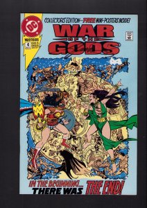 War Of Gods #4 - SIGNED BY GEORGE PEREZ! (8.5/9.0) 1991