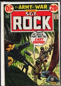 Our Army at War #256 (1973) Sgt. Rock