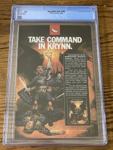 Incredible Hulk #340 CGC 8.5 Todd McFarlane Hulk Versus Wolverine Cover MCU