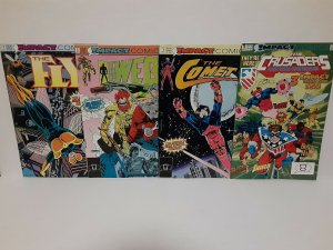 IMPACT COMICS: THE FLY,  THE WEB, THE COMET, THE CRUSADERS #1s - FREE SHIPPING