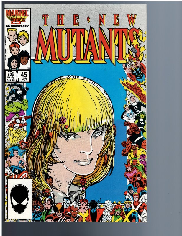 The New Mutants #45 (1986)