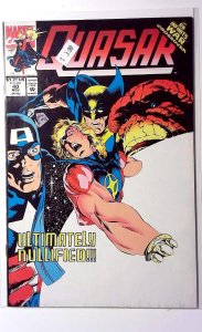 Quasar #40 (1992) Marvel Comics Wolverine Captain America 1st Print Comic Book