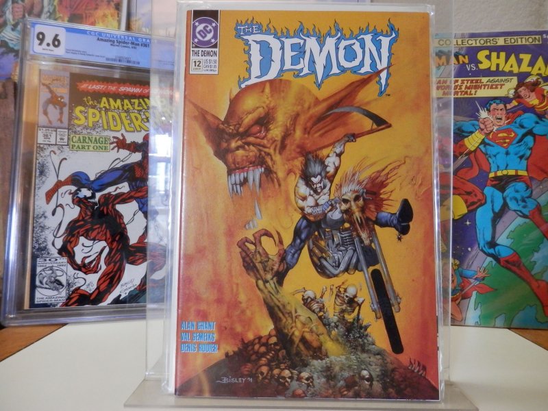 The Demon #12 (1991) (9.0) (Lobo cover)