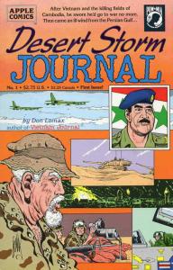 Desert Storm Journal #1 VF; Apple | save on shipping - details inside