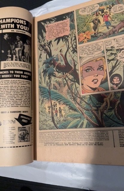 Tarzan #207 1972 [FN+] First DC Issue Origin Tarzan & John Carter of Mars