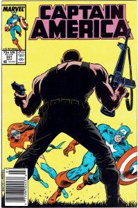Captain America #331  1st Night Shift Newsstand  NM