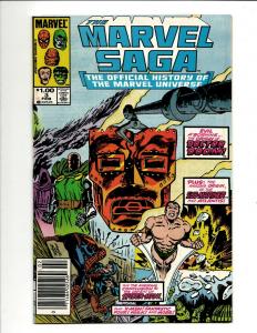 Lot Of 12 Comics The Marvel Saga # 3 9 10 13 14 15 16 17 18 19 20 21 WS4