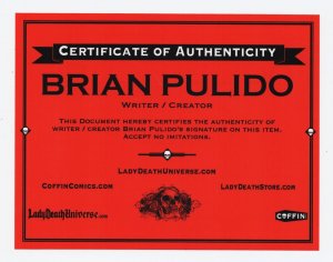 Hellwitch Hellbourne #1 Hardcover Signed by Pulido (Coffin, 2019) NM 