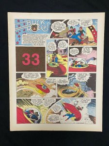 Buck Rogers #33- Sunday pages #385-396- large color reprints