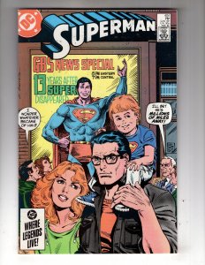 Superman #404 (1985) VF/NM BORN TO BE SUPERMAN!  / ID#HCA