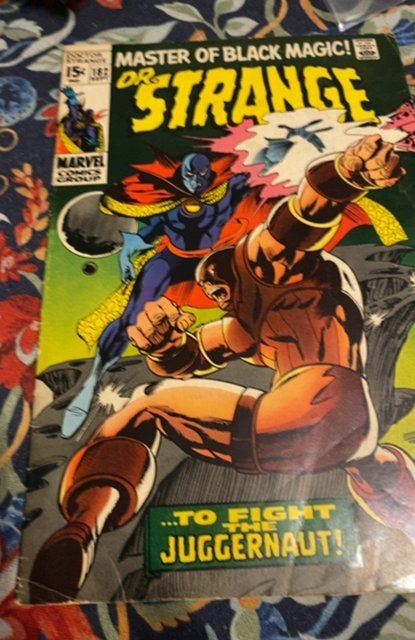 Doctor Strange #182 (1969)vs the juggernaut
