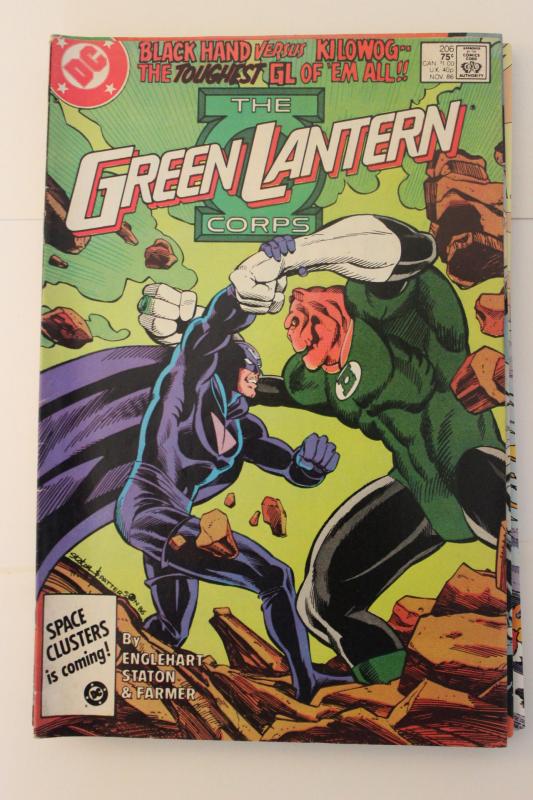 The Green Lantern Corp  #206 7-0-fn-vf