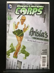 Green Lantern Corps #32 DC Bombshells Cover (2014)