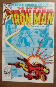 Iron Man #166 (1983) 1st Full Appearance of Obadiah Stane Marvel Comics C118