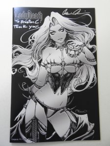 Lady Death Lingerie #1 VIP Edition NM Condition! Signed W/ COA!