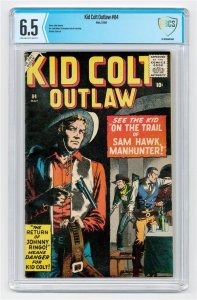 Kid Colt Outlaw #84 (1959)  CBCS FN+ 6.5  ridiculously undergraded  easily 8.0