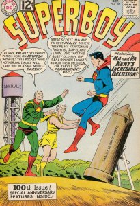 Superboy (1st Series) #100 VG ; DC | low grade comic October 1962 Ma Kent Pa Ken