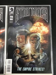 3PC THE STAR WARS LOT (9.0) #1-3!! 2013